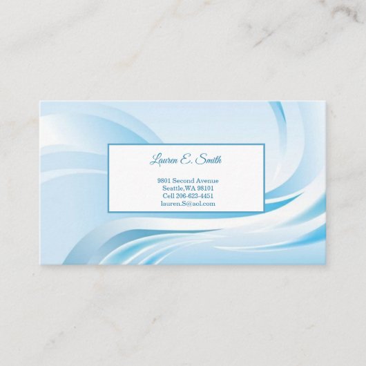 Visitekaartje Contactkaartje (Voorkant)