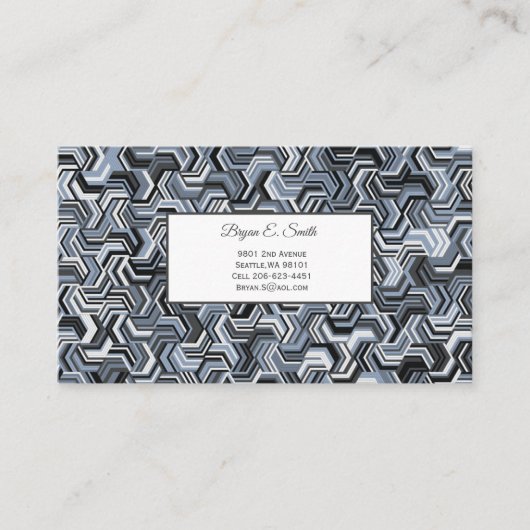 Visitekaartje Contactkaartje (Voorkant)