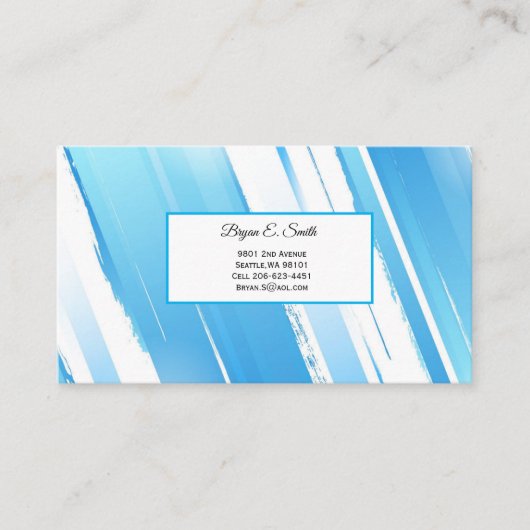 Visitekaartje Contactkaartje (Voorkant)