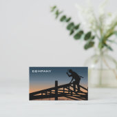 Visitekaartje contractant (Staand voorkant)