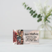 visitekaartje Cowboy Boots Barn Wood Rustic Countr (Staand voorkant)