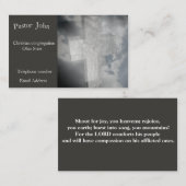 Visitekaartje Cross en lucht (Voorkant / Achterkant)