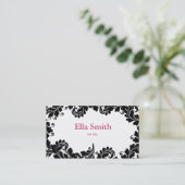 Visitekaartje Damascirkel (Staand voorkant)