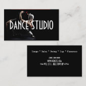 Visitekaartje Dance Instructor Studio Lessons (Voorkant / Achterkant)