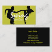 Visitekaartje Dance Instructor Studio Lessons (Voorkant / Achterkant)