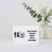 Visitekaartje DANCE STUDIO/DANCE INSTRUCTOR (Staand voorkant)