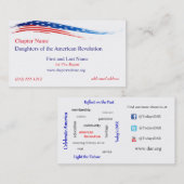 VISITEKAARTJE DAR-hoofdstuk (Voorkant / Achterkant)