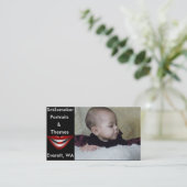 visitekaartje dat je maakt (Staand voorkant)