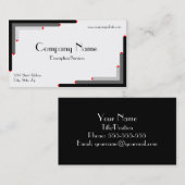 Visitekaartje Deco Style (Voorkant / Achterkant)