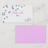 Visitekaartje diamanten (Voorkant / Achterkant)