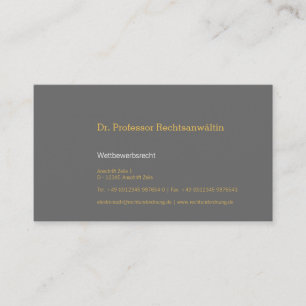 Visitekaartje discreet
