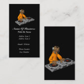 Visitekaartje Disk Jockey (Voorkant / Achterkant)