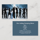Visitekaartje Disk Jockey (Voorkant / Achterkant)
