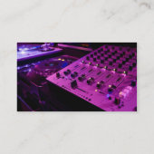 Visitekaartje Disk Jockey (Achterkant)