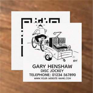 Visitekaartje Disk Jockey Square