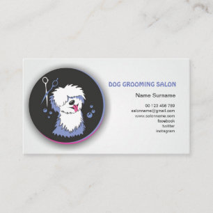 Visitekaartje Dog grooming salon