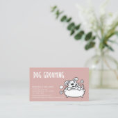 Visitekaartje Dog Grooming Services (Staand voorkant)