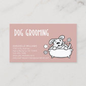 Visitekaartje Dog Grooming Services (Voorkant)