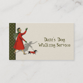 Visitekaartje Dog Walking & Pet Services