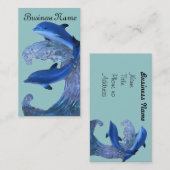 Visitekaartje Dolphin Art (Voorkant / Achterkant)