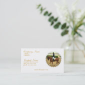 Visitekaartje Dressage Extensions (Staand voorkant)