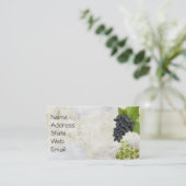 Visitekaartje druiven (Staand voorkant)