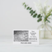 visitekaartje "Dry Van" (Staand voorkant)