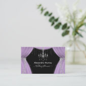 Visitekaartje Editable Designer/Wedding Planner (Staand voorkant)