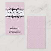 VISITEKAARTJE elegant lux gebladerte (Voorkant / Achterkant)