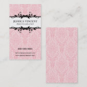 VISITEKAARTJE elegant lux gebladerte (Voorkant / Achterkant)