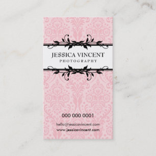 VISITEKAARTJE elegant lux gebladerte