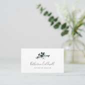 Visitekaartje Emerald Greenery (Staand voorkant)