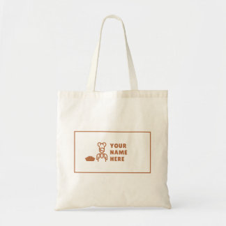 Visitekaartje en logo tote bag