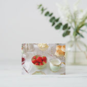  Visitekaartje Engelse thea Rooms (Staand voorkant)