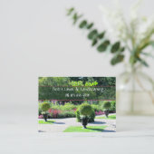 Visitekaartje Engelse tuin Landscaping (Staand voorkant)