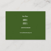 Visitekaartje Engelse tuin Landscaping (Achterkant)