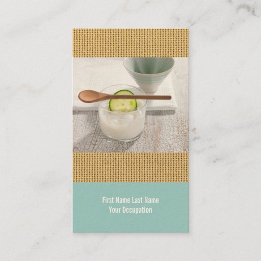 Visitekaartje estheticus (Voorkant)