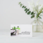 Visitekaartje estheticus (Staand voorkant)