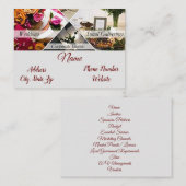 visitekaartje "Event Planner" (Voorkant / Achterkant)