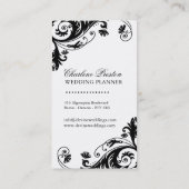 Visitekaartje Event Planner (Achterkant)