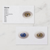 Visitekaartje Eyebollen (Voorkant / Achterkant)