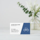 Visitekaartje fietsenherstellingencyclist (Staand voorkant)