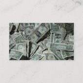 Visitekaartje financiële diensten (Achterkant)