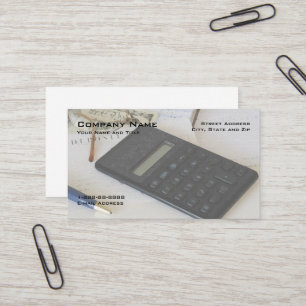 Visitekaartje financiële planning