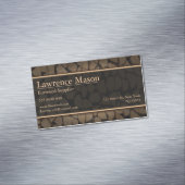 Visitekaartje Firewood Supply Magnetisch Visitekaartje (Voorbeeld)