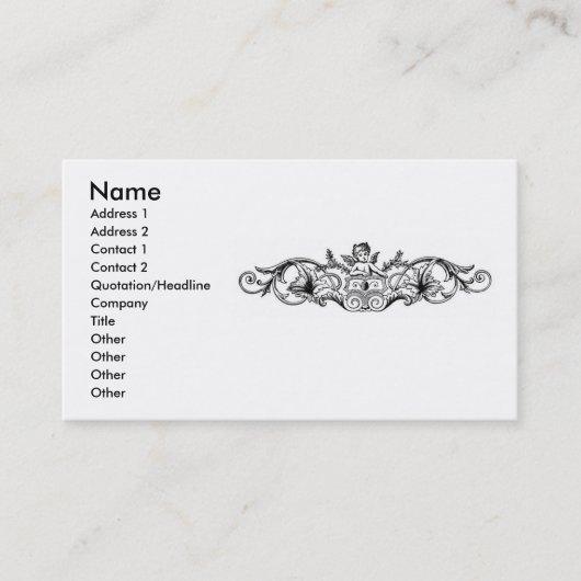 Visitekaartje Floral Design (Voorkant)