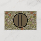 Visitekaartje  Floral Soft Custom Sjabloon (Achterkant)