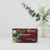 Visitekaartje Florist Thema HAMbyWhiteGlove (Staand voorkant)