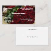 Visitekaartje Florist Thema HAMbyWhiteGlove (Voorkant / Achterkant)