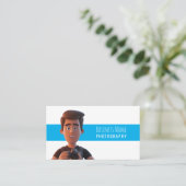 visitekaartje fotograaf (Staand voorkant)